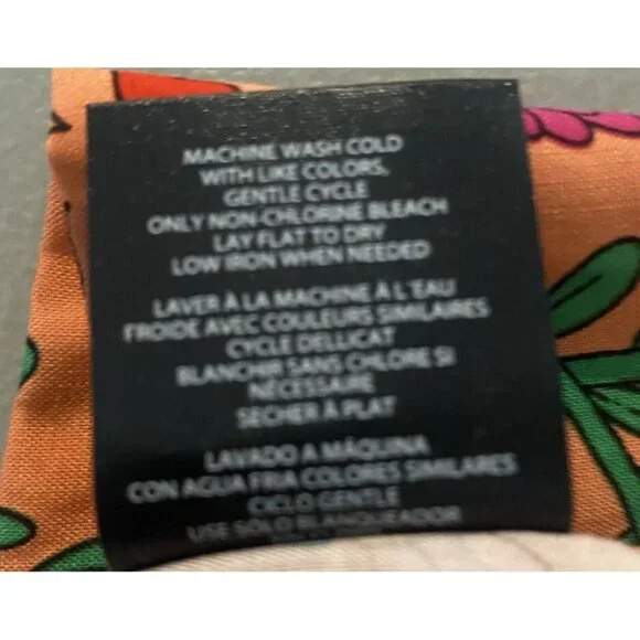 Roberto Lugo All Gender Floral Skulls Trucks Printed Rayon Button Down Shirt M - Picture 7 of 8